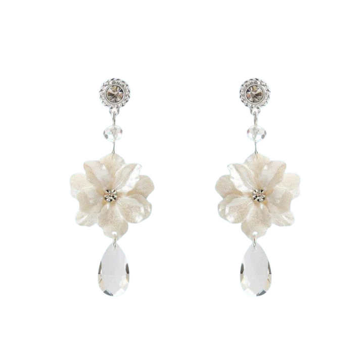 《Ranking No. 4》SM−2004 【即納】アンティークフラワードロップピアス/イヤリング