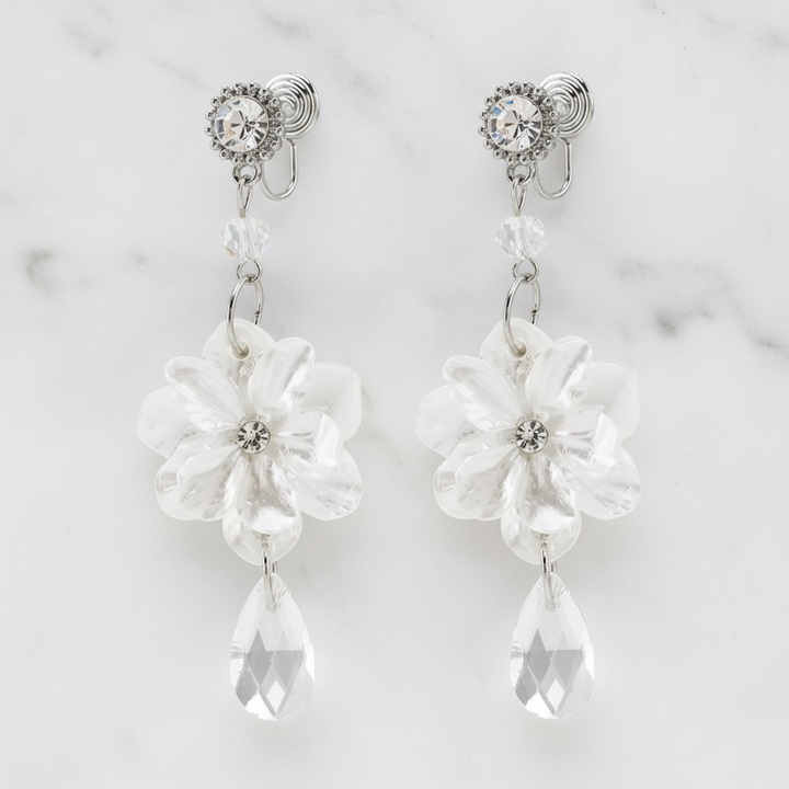 《Ranking No. 4》SM−2004 【即納】アンティークフラワードロップピアス/イヤリング