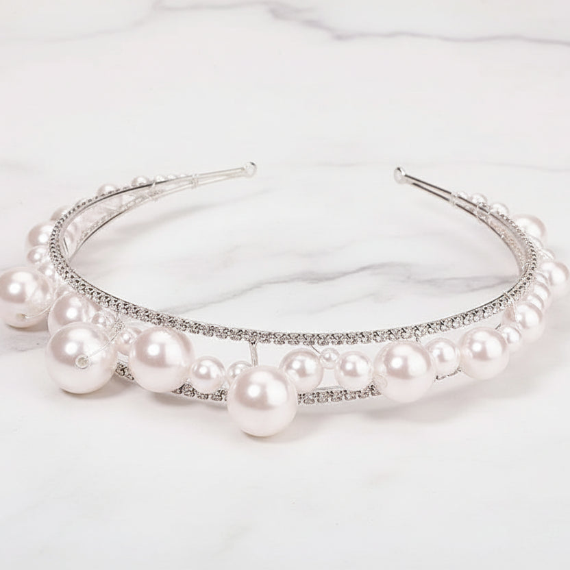 SM-1366 パールラグジュアリーヘッドバンド