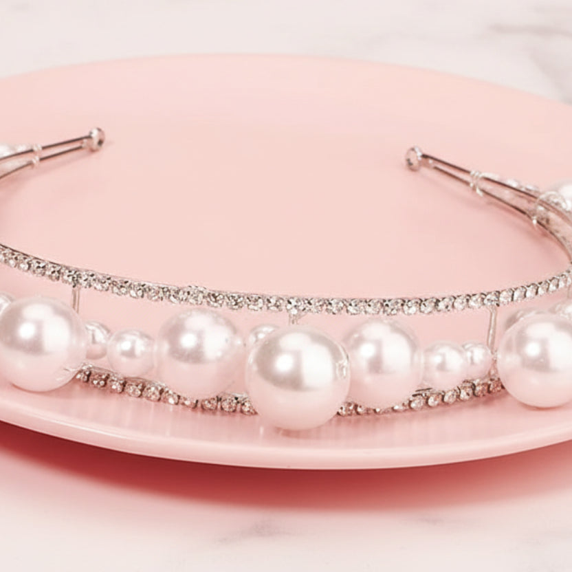 SM-1366 パールラグジュアリーヘッドバンド