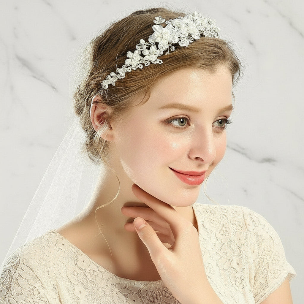 ウェディング｜ブライダル｜花嫁｜アクセサリー 通販】 フラワー