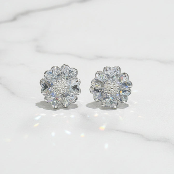 SMP-02 【即納・オリジナル】ブルームグレイス フラワーピアス